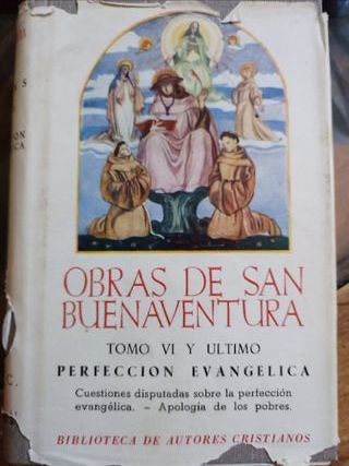 San Buenaventura. 4 Tomos. B.A.C. Catolicismo.