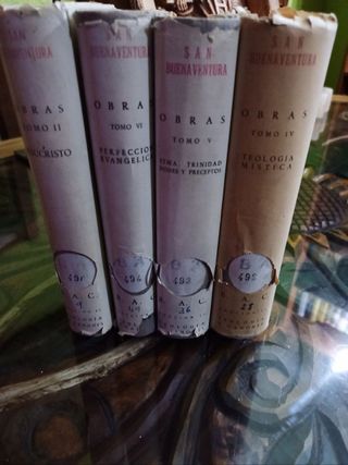 San Buenaventura. 4 Tomos. B.A.C. Catolicismo.