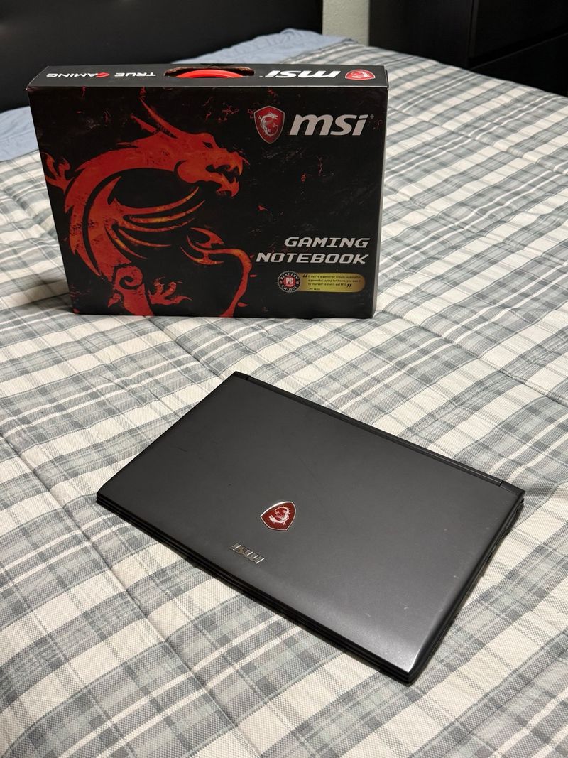 Portátil Gaming MSI i7 GTX 1050Ti SSD