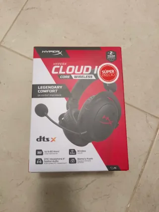 Auriculares Gaming Hyperx Cloud II Core Wireless
