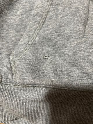 Chaqueta Nike gris con forro interior