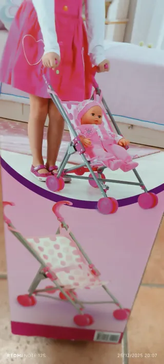 Carrito de muñecas plegable