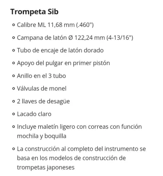 Trompeta Sib