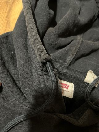 Sudadera Levi's Negra con Logo