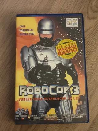 Robocop 3 VHS (Español)