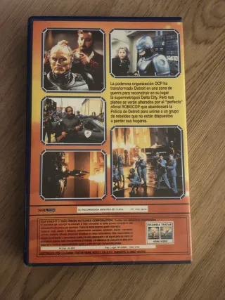 Robocop 3 VHS (Español)