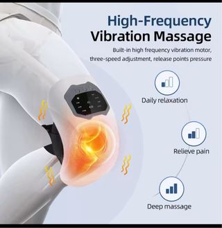 Masajeador de rodilla Premium, recargable