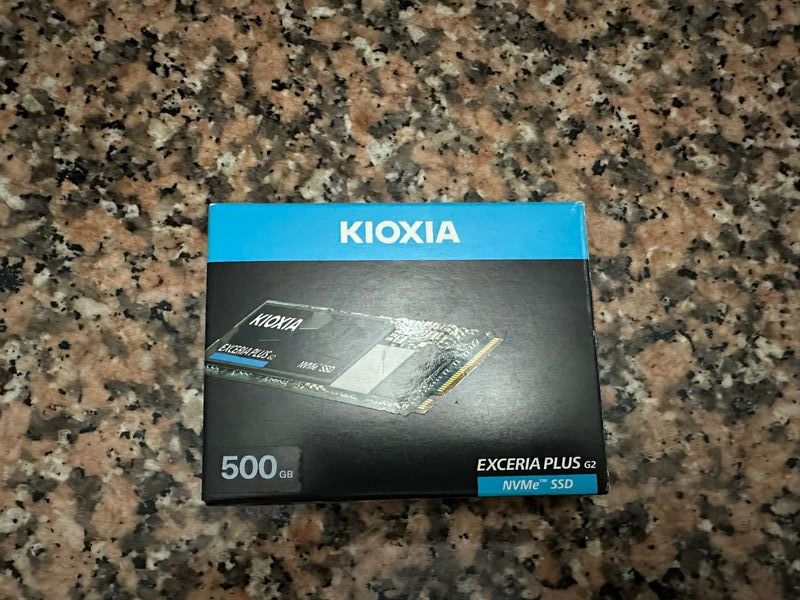 SSD Kioxia EXCERIA PLUS G2 500GB NVMe M.2