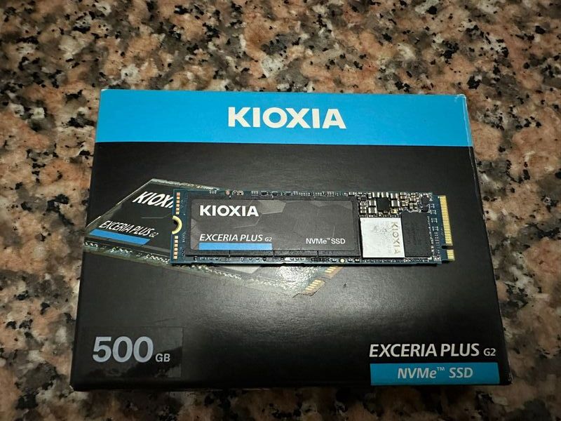 SSD Kioxia EXCERIA PLUS G2 500GB NVMe M.2 afbeelding 2