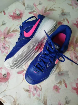 Zapatillas Nike Azul y Rosa