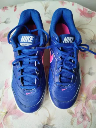 Zapatillas Nike Azul y Rosa
