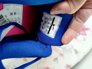 Zapatillas Nike Azul y Rosa