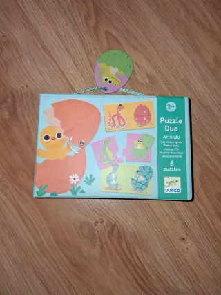 Puzzles Duos Animales y Huevos
