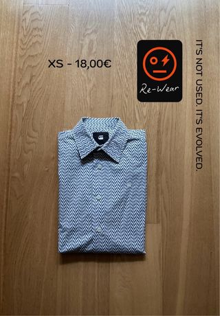 Camisa estampada de hombre de G-Star Raw (XS)