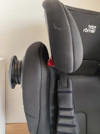 Silla coche Britax Römer negra
