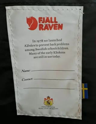 Mochila Fjallraven Kanken Negra y Marrón