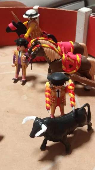 Playmobil Toreros Plaza de Toros Artesanal