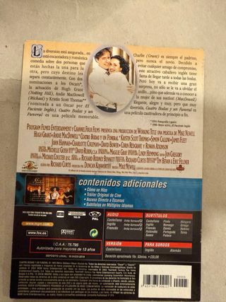 DVD Cuatro Bodas y un Funeral (Comedia Romántica)