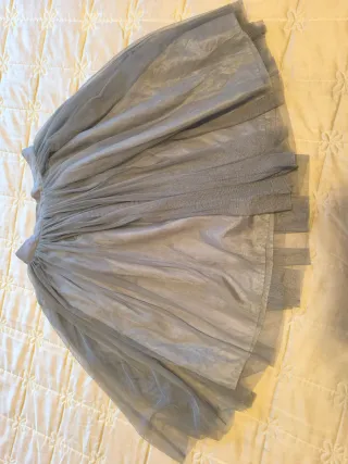 Falda de tul Moodys gris talla L.