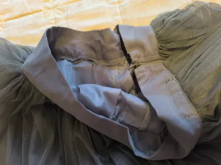 Falda de tul Moodys gris talla L.