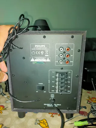 Equipo Sonido 5.1 Philips Negro