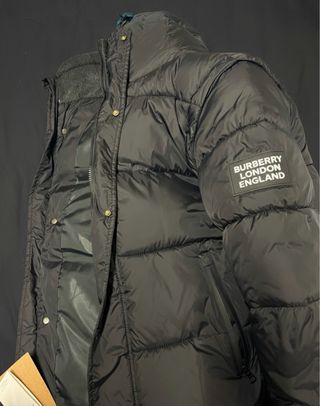 Chaqueta Burberry Invierno Negra