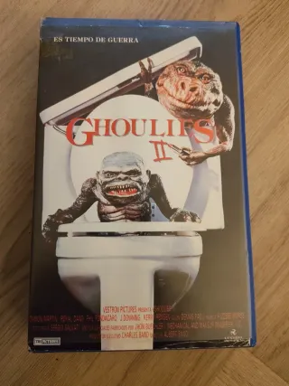 Ghoulies II VHS Película Terror Español