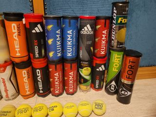 Pelotas de pádel y tenis