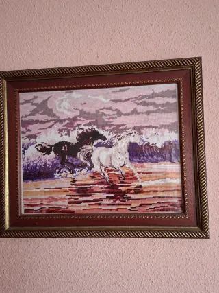 Cuadro Punto de Cruz Acueducto