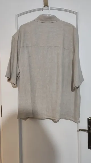 Sobrecamisa hombre Pull&Bear Beige M Sin Estrenar