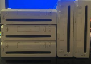 Lote 5 Consolas Nintendo Wii Blancas