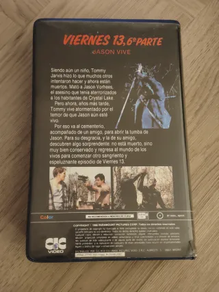 Viernes 13, 6ª Parte VHS (Español)