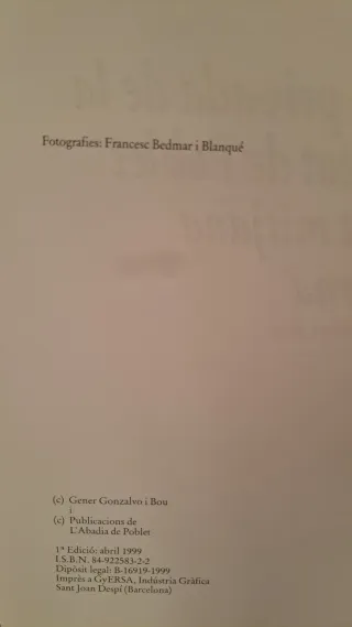 La vida privada a Poblet. Edat Mitjana i Moderna