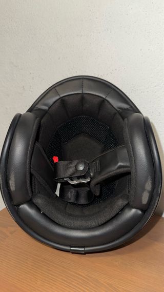 Casco Jet DMD Vintage Negro Mate