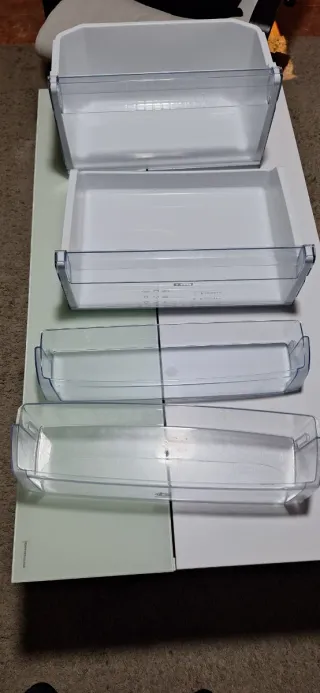 2 Estante s Puerta Nevera Balay Transparente