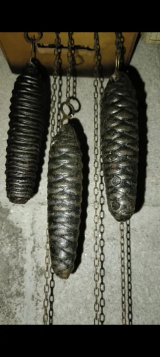 Pesas de reloj de cuco (3 unidades de 350g aproxim