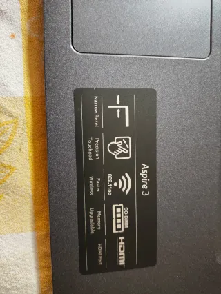 Portátil Acer Aspire 3 Ryzen 3250u 14"