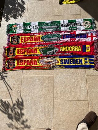 Bufandas España y Ferencváros