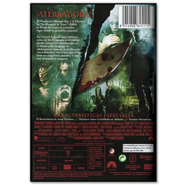 VIERNES 13 2009 (Terror, Gofre, Slasher)