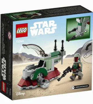 3x 75344 Boba Fett's Starship Microfigther LEGO SW