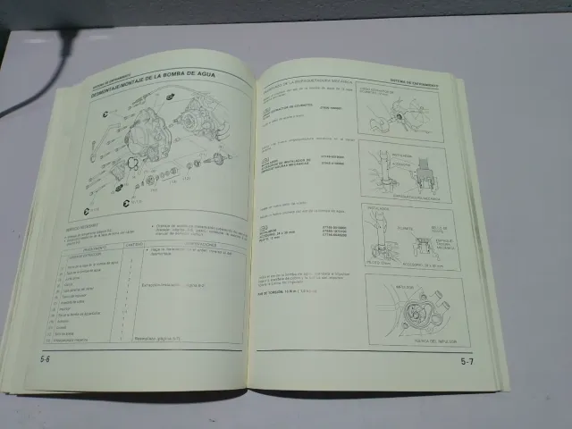 Manual Taller Honda CRM75R 1989