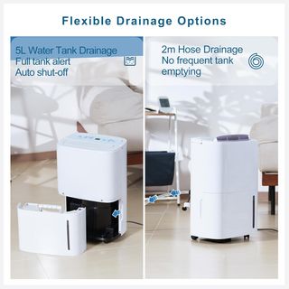 Deshumidificador Eléctrico 70L/día - 150M²