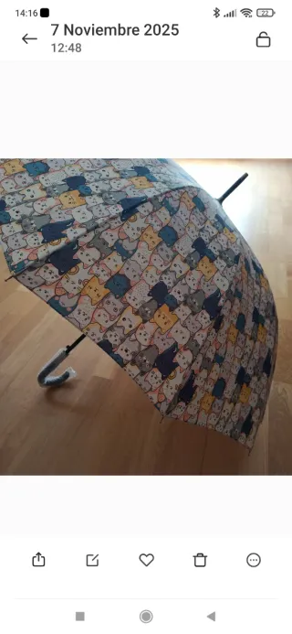 Paraguas Plegables Gatitos J.s.ondo