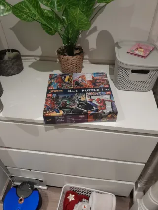 Puzzle Spiderman 4 en 1 Trefl