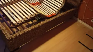 Cama Articulada eléctrica Doble con mando