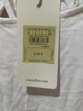 Camiseta Sfera mujer talla L super bonita