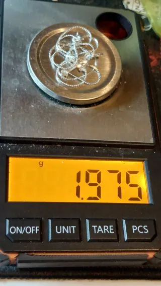 Cadena y Cruz de Plata de Ley