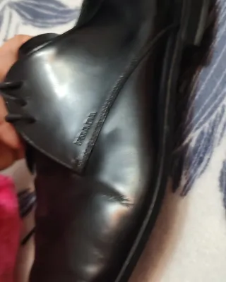 Zapatos Prada Charol Auténticos Talla 40.5