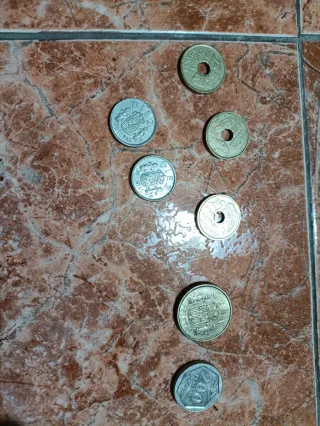 133 monedas y pesetas Juan Carlos I