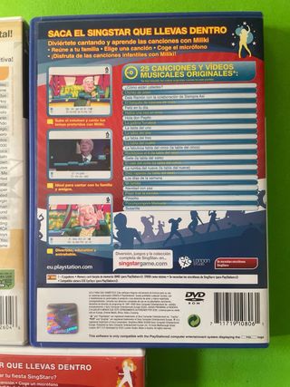 Singstar Party , Clasicos y Miliki